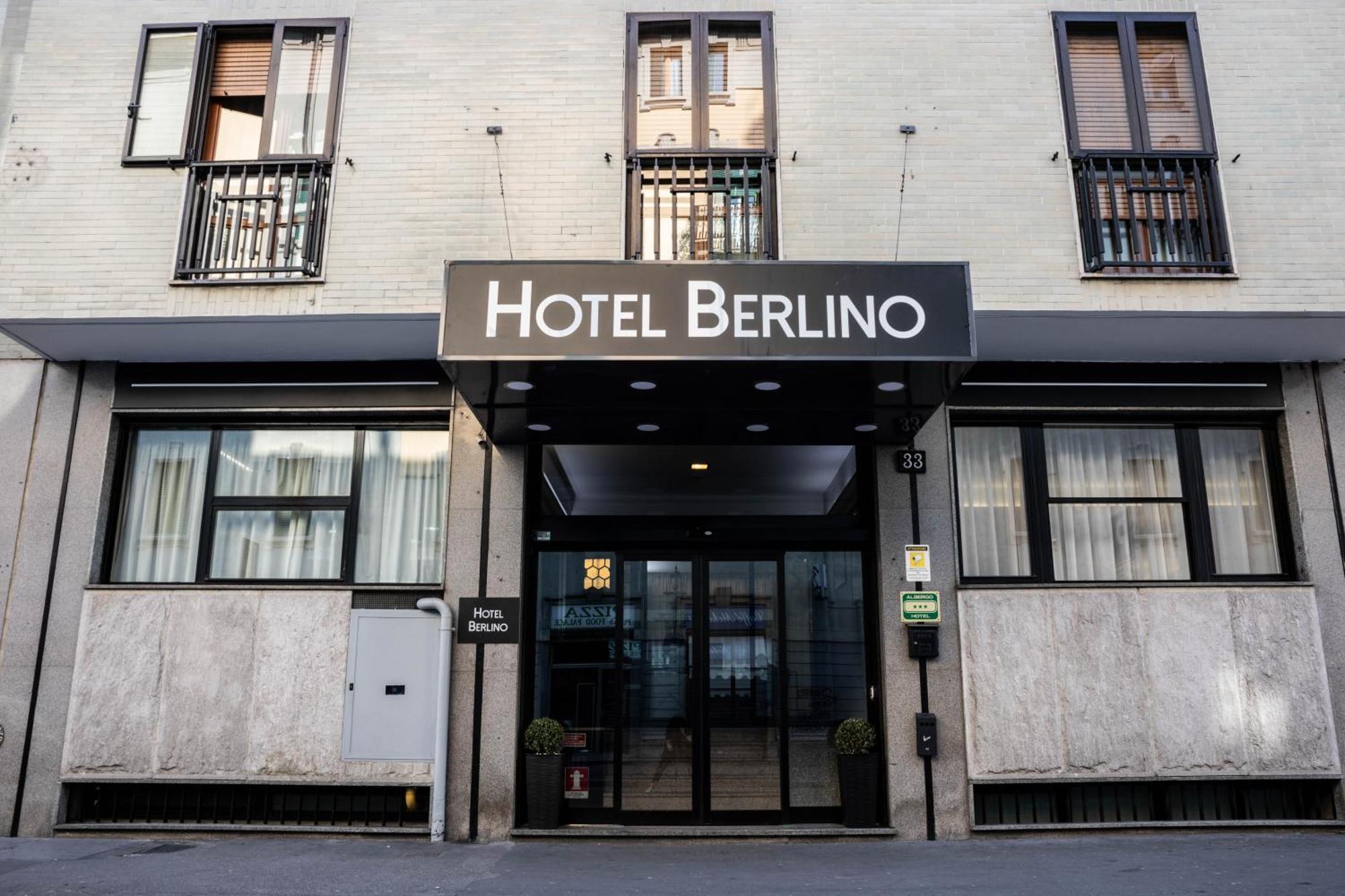 Hotel Berlino Milán Exteriér fotografie